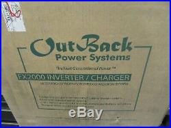 0184 Outback Gtfx3048 Single Phase Inverter/charger Ac Transfer New Free Ship