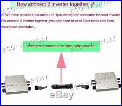 1.2KW 1KW 600W 500W 300W Waterproof Mirco Grid Tie Inverter with MPPT Function