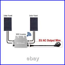 1 Set Smart Inverters Aluminum Alloy High Quality Solar Power Grid Tie Inverter
