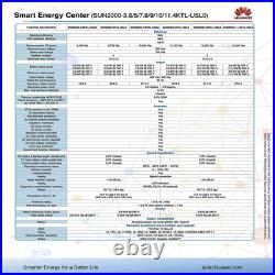 10 KW Huawei Solar Inverter- SUN2000-10 KTL-USL0 gridtie inverter 240V