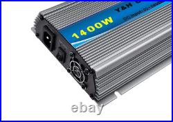 1000/1400W MPPT Grid Tie Solar Inverter 24/36V DC to 110V/220V AC Pure Sine Wave