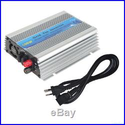 1000/600/500 Watt Micro Solar Grid Tie Inverter MPPT Pure Sine Wave 20-60V DC EU