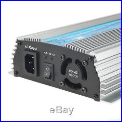 1000/600/500 Watt Micro Solar Grid Tie Inverter MPPT Pure Sine Wave 20-60V DC EU