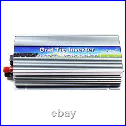 1000 WATT Grid Tie Inverter DC 20-50V Input AC 120V MPPT Pure Sine Wave Power