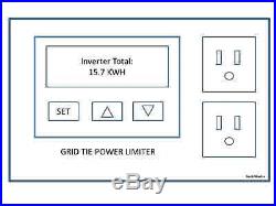 1000GTIL solar grid tie inverter with power limiter prevent extra power to grid