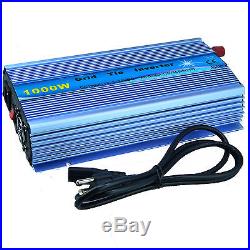 1000W 10.5-30V AC 110V Pure Sine Wave Grid Tie Inverter MPPT Solar Panel