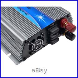 1000W 110V Grid Tie Micro Inverter MPPT DC20-45V Solar Pure Sine Wave Inverter