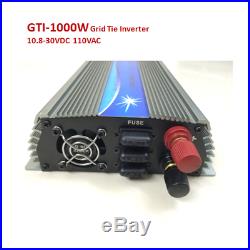 1000W 1KW Grid-Tie Solar System 10pcs 100W Solar Panel Kit +1000W Inverter Home