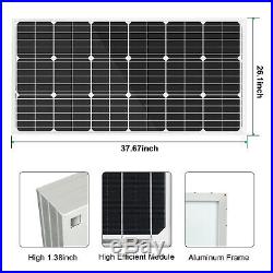 1000W 2000W Grid Tie Solar System Kit 100W 120W Solar Panel 1KW 2KW Inverter
