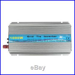 1000W 500W 600w solar grid tie inverter pure sine wave 20-60V DC MPPT