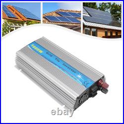 1000W AC90-140V MPPT Pure Sine Wave Grid Tie Inverter Solar Panel Inverter