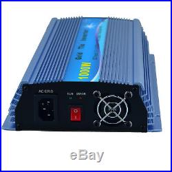 1000W DC 22-45V to AC 110V Grid Tie Inverter Solar 110V MPPT Function 50Hz/60Hz