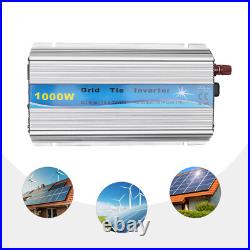 1000W Grid Tie Inverter 110V MPPT For 18V Solar Panel Pure Sine Wave Inverter