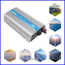 1000W Grid Tie Inverter 110V MPPT For 18V Solar Panel Pure Sine Wave Inverter