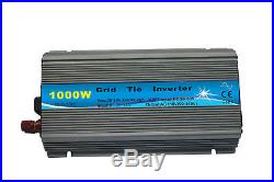 1000W Grid Tie Inverter 110V Output MPPT Pure Sine Wave Inverter Power US