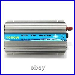 1000W Grid Tie Inverter 110V Output MPPT Pure Sine Wave Inverter Power fr Solar