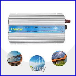 1000W Grid Tie Inverter 110V or 18V/36V Solar panel Pure Sine Wave Inverter MPPT