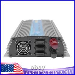 1000W Grid Tie Inverter 110V or 18V/36V Solar panel Pure Sine Wave Inverter MPPT