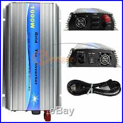 1000W Grid Tie Inverter 110V or 220V Output MPPT Pure Sine Wave Inverter Power
