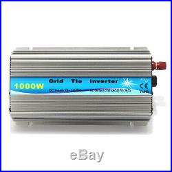 1000W Grid Tie Inverter 115V or 230V Output MPPT Pure Sine Wave Inverter Power