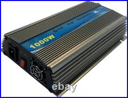 1000W Grid Tie Inverter 20-45V DC Input 110V AC Output Stackable MPPT Pure Sine