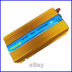 1000W Grid Tie Inverter DC 22-45V to AC 110V Solar 110V MPPT Function 50Hz/60Hz