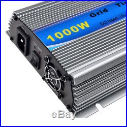1000W Grid Tie Inverter DC10.8-30V For 24V/36V Solar Panel Micro Inverter AC110V