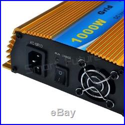 1000W Grid Tie Inverter DC10.8-30V Input to AC110V or 220V Output Solar Inverter