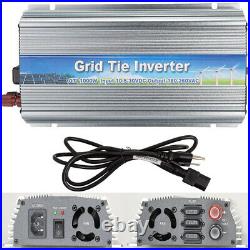 1000W Grid Tie Inverter DC10.8-30V TO 220V Solar Panel Pure Sine Wave Inverter
