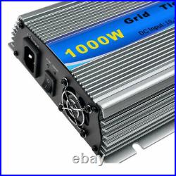 1000W Grid Tie Inverter DC10.8-30V for 12V Solar Panel Pure Sine Wave Inverter