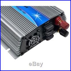1000W Grid Tie Inverter DC10.8-30V to AC110V for 12V Solar Panel Microinverter