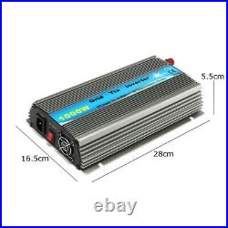 1000W Grid Tie Inverter DC22-45V to AC110V Solar Pure Sine Wave Inverter Solar