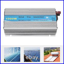 1000W Grid Tie Inverter MPPT Stackable Pure Sine Wave 22-50VDC to AC90V-140V