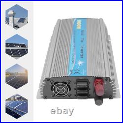 1000W Grid Tie Inverter MPPT Stackable Pure Sine Wave 22-50VDC to AC90V-140V