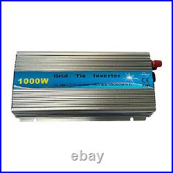 1000W Grid Tie Inverter MPPT Stackable Pure Sine Wave Solar Power 110V Output US
