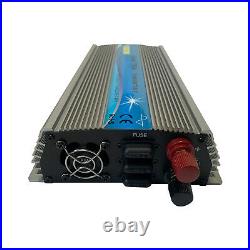 1000W Grid Tie Inverter MPPT Stackable Pure Sine Wave Solar Power 110V Output US