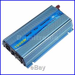 1000W Grid Tie Inverter Pure Sine Wave Inverter 110V or 220VAC Sky Blue Color CE