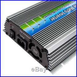 1000W Grid Tie Inverter Pure Sine Wave Inverter AC220V for 18V Panel 36cells UPC
