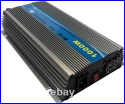 1000W Grid Tie Inverter Pure Sine Wave Stackable MPPT Solar Power 10.8-30V DC In