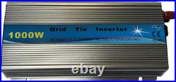 1000W Grid Tie Inverter Pure Sine Wave Stackable MPPT Solar Power 10.8-30V DC In
