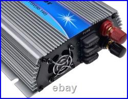 1000W Grid Tie Inverter Stackable MPPT Pure Sine Wave DC15-28V Solar Input