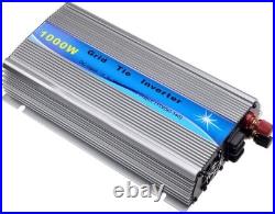 1000W Grid Tie Inverter Stackable MPPT Pure Sine Wave DC15-28V Solar Input