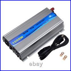 1000W Grid Tie Inverter Stackable MPPT Pure Sine Wave DC15-28V Solar Input AC