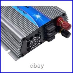 1000W Grid Tie Inverter Stackable MPPT Pure Sine Wave DC15-28V Solar Input AC