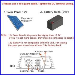 1000W Grid Tie Inverter Stackable MPPT Pure Sine Wave DC15-28V Solar Input AC