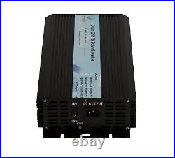 1000W Grid Tie power inverter DC22V-56V / AC110V, solar panel, mppt, USA stock
