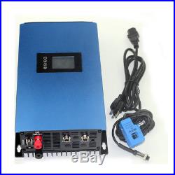 1000W LCD Grid Tie Inverter battery discharge Inverteral limiter/WIFI optional