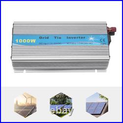 1000W MPPT Grid Tie Inverter 110V For 36V Solar Panel Pure Sine Wave Inverter US