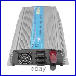 1000W MPPT Grid Tie Inverter 110V For 36V Solar Panel Pure Sine Wave Inverter US