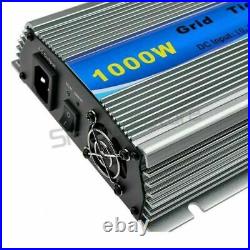 1000W MPPT Grid Tie Inverter DC10.8-30V to AC110V Solar Pure Sine Wave Inverter